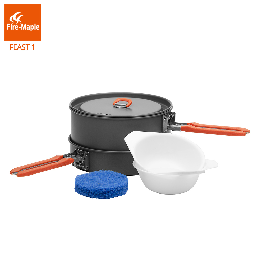 Camping Cooking Pot Set - Fire Maple Feast 1 Outdoor Camping