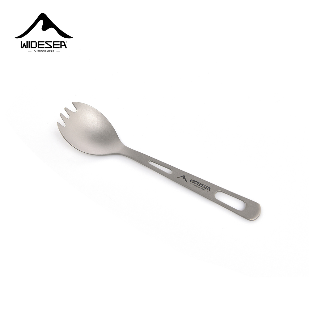 Camping Cooking Pots And Pans - Widesea Camping Cooking Set Spork Titanium