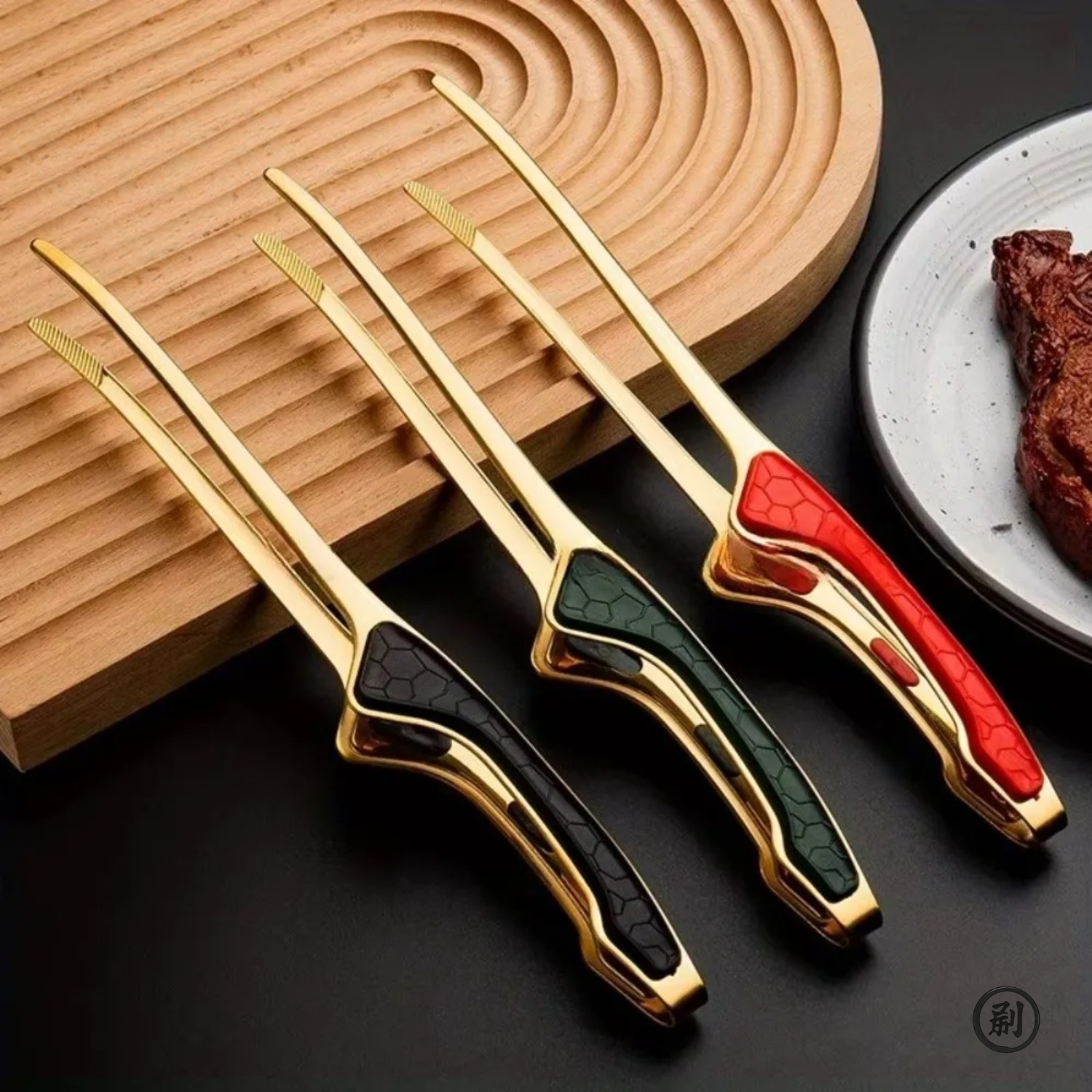 Camping Cooking Grate - 304 Stainless Steel Kitchen Tongs with