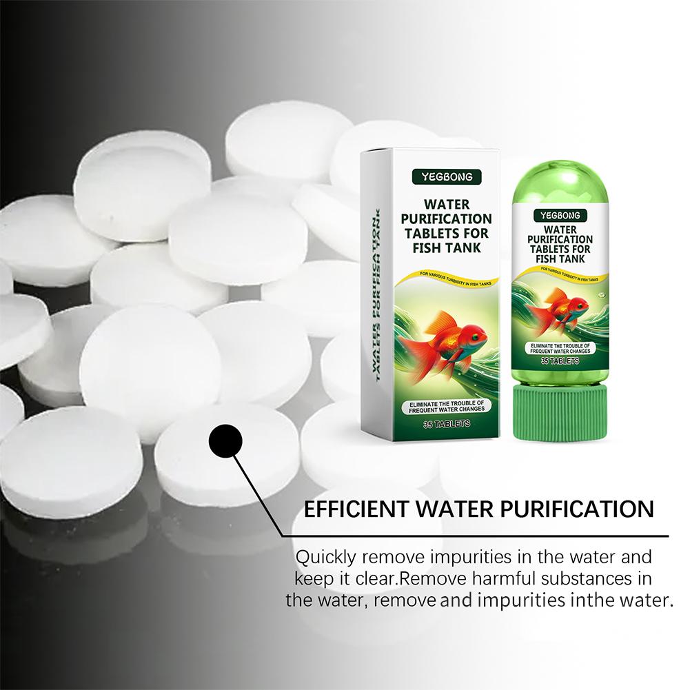 Water Purification Tablet - Water Purification Tablets Eco-Friendly Aquarium Water