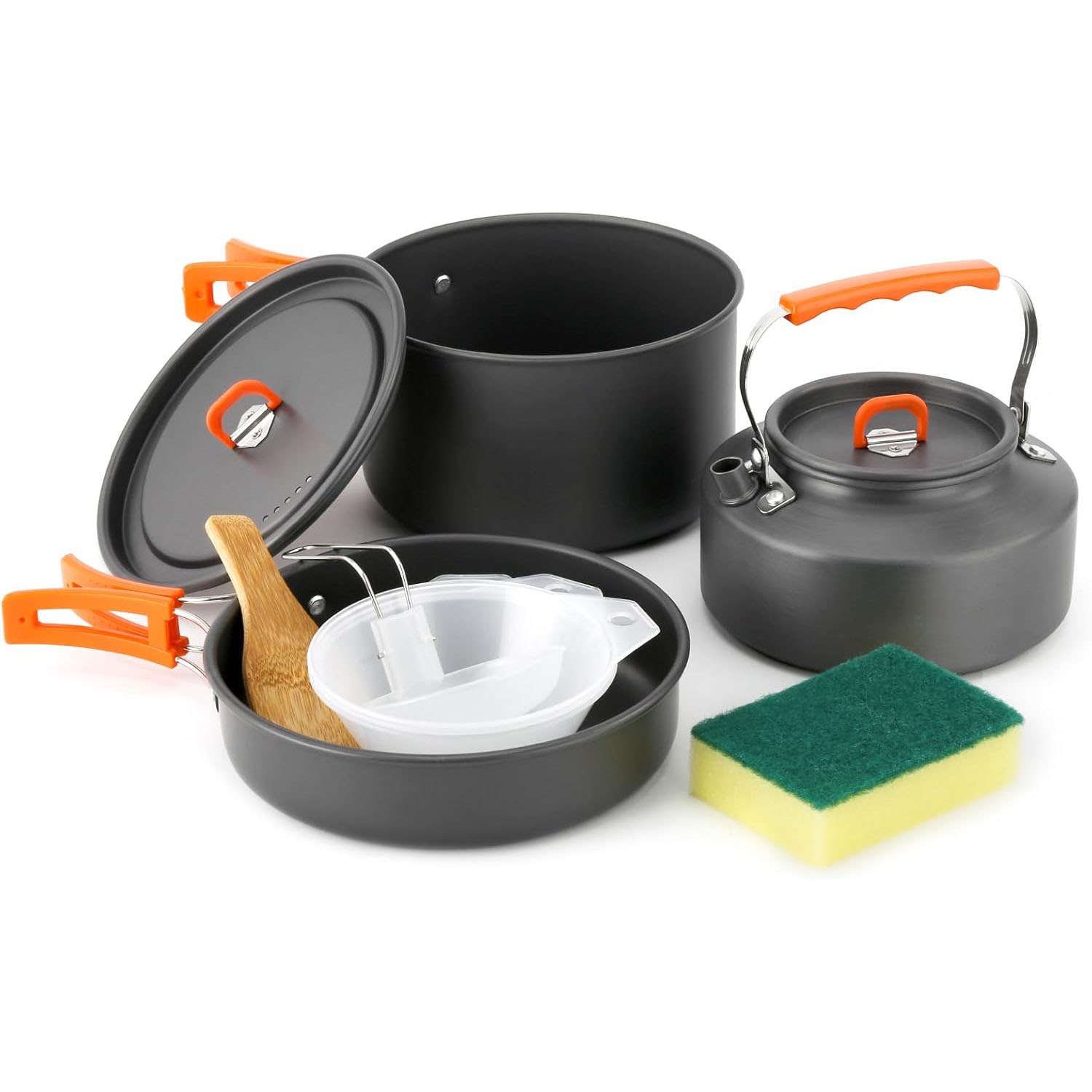Camping Cooking Pot Set - Camping Cookware Camping Pot and Pan