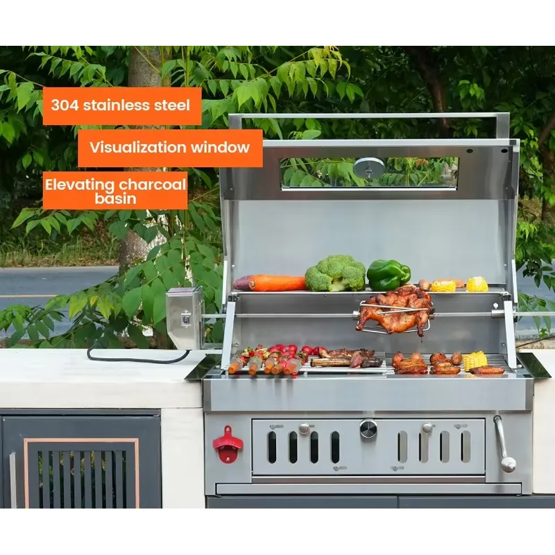 Camping Cooking Grate - Portable Charcoal BBQ Grill Washable Outdoor