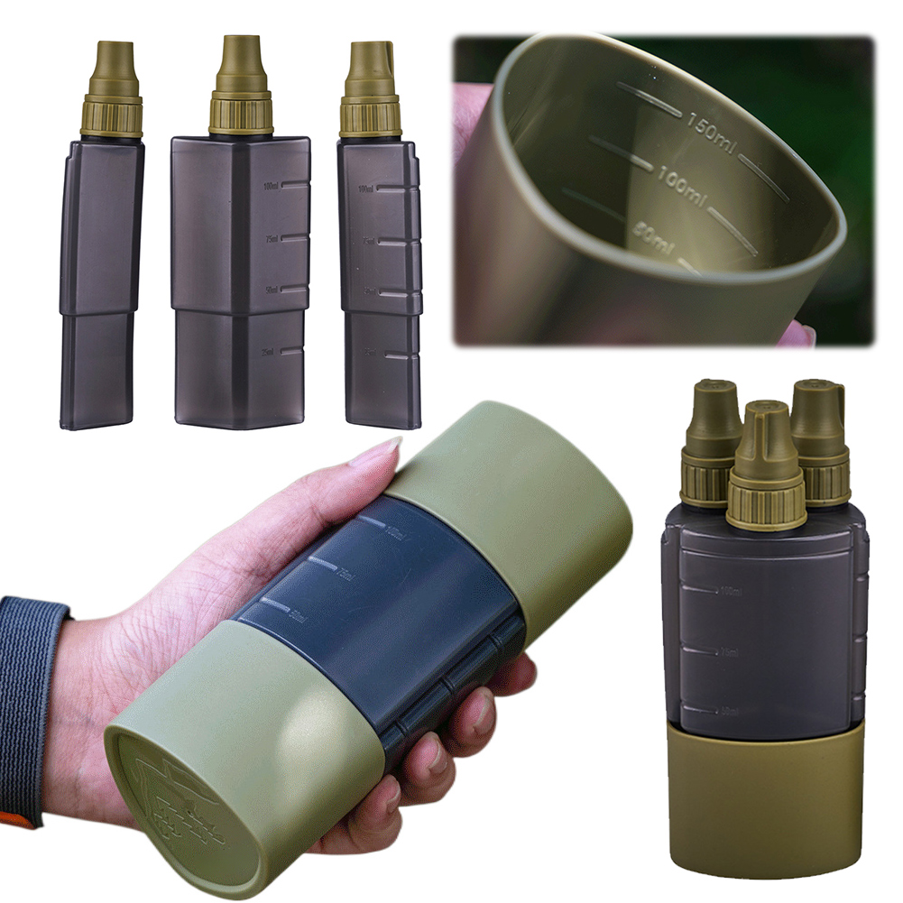 Camping Cooking And Dining Set - 3 In 1 Outdoor Camping Seasoning