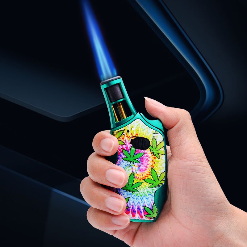 Camping Cooking Grate - Multi-purpose Windproof Torch Lighter, Refillable Butane