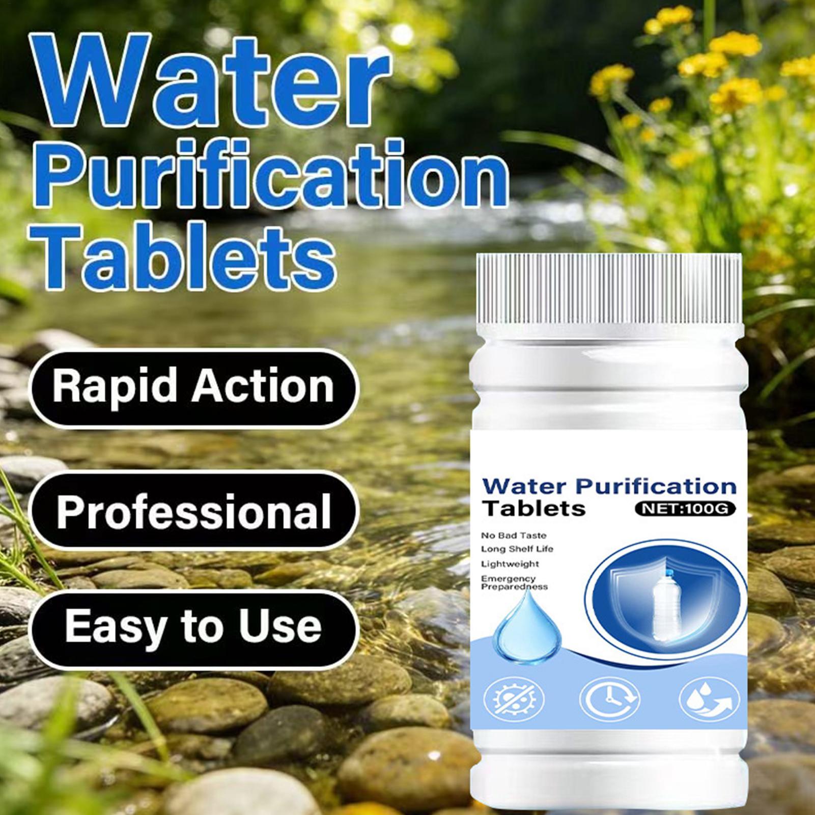 Water Purification Tablet - Potable Water Purification Tablets Portable Effective