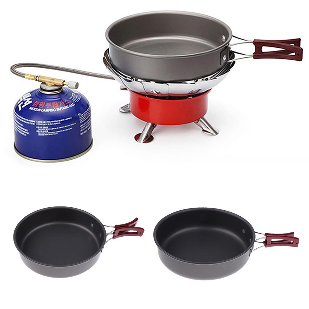 Nonstick Portable Camping Fryi - Camping Cooking Frying Pan recension och pris