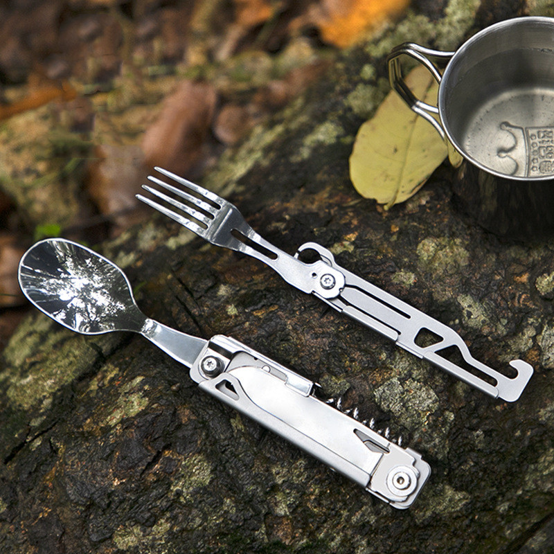 Multi-function Camping Fork Sp - Camping Cooking And Dining Set recension och pris