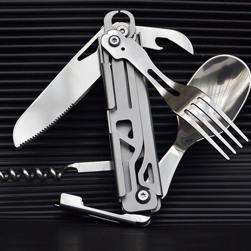 Multi-function Camping Fork Sp - Camping Cooking And Dining Set recension och pris