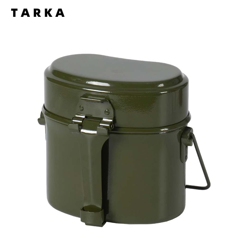 TARKA Camping Lunch Box Army C - Camping Cooking Kit Box recension och pris