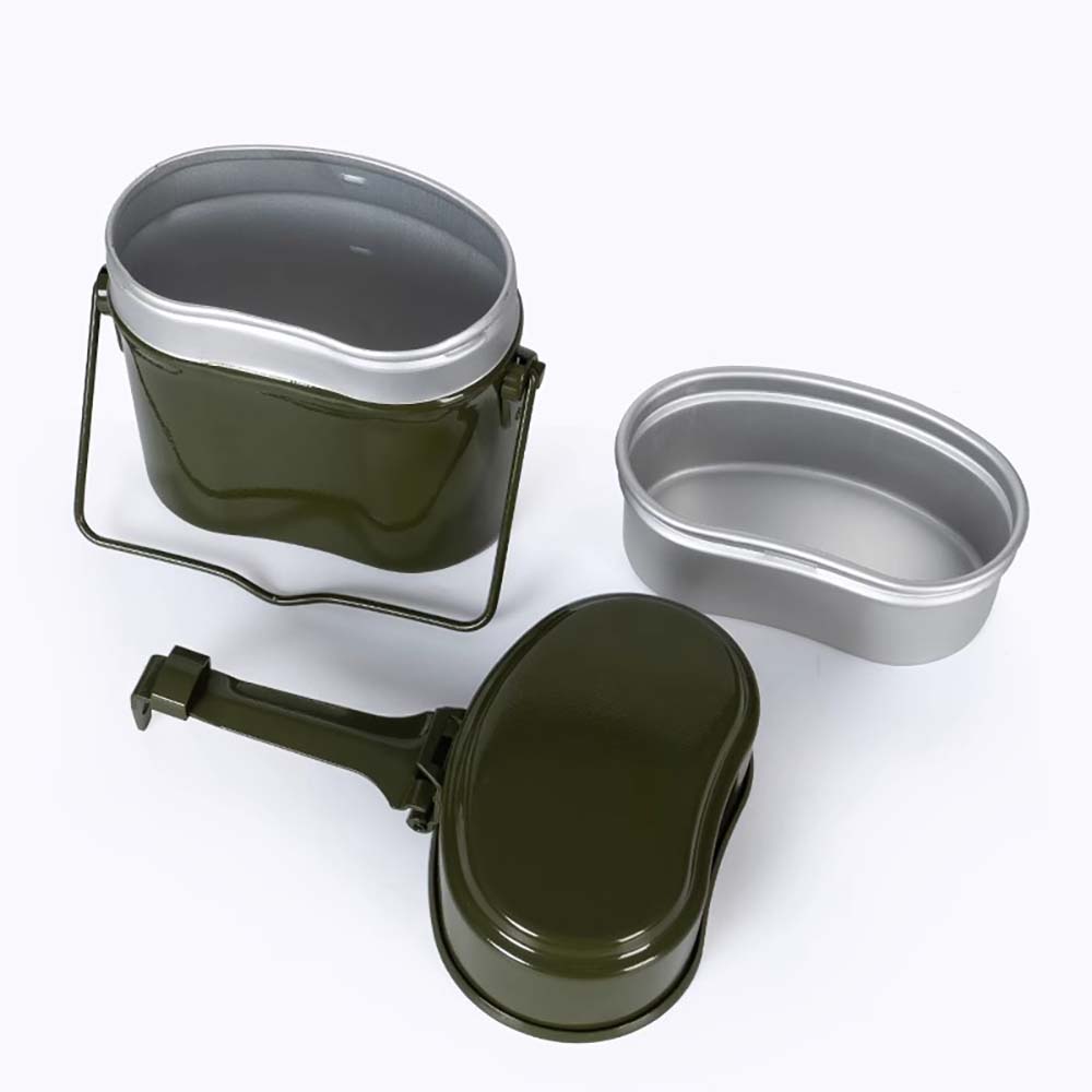 TARKA Camping Lunch Box Army C - Camping Cooking Kit Box recension och pris