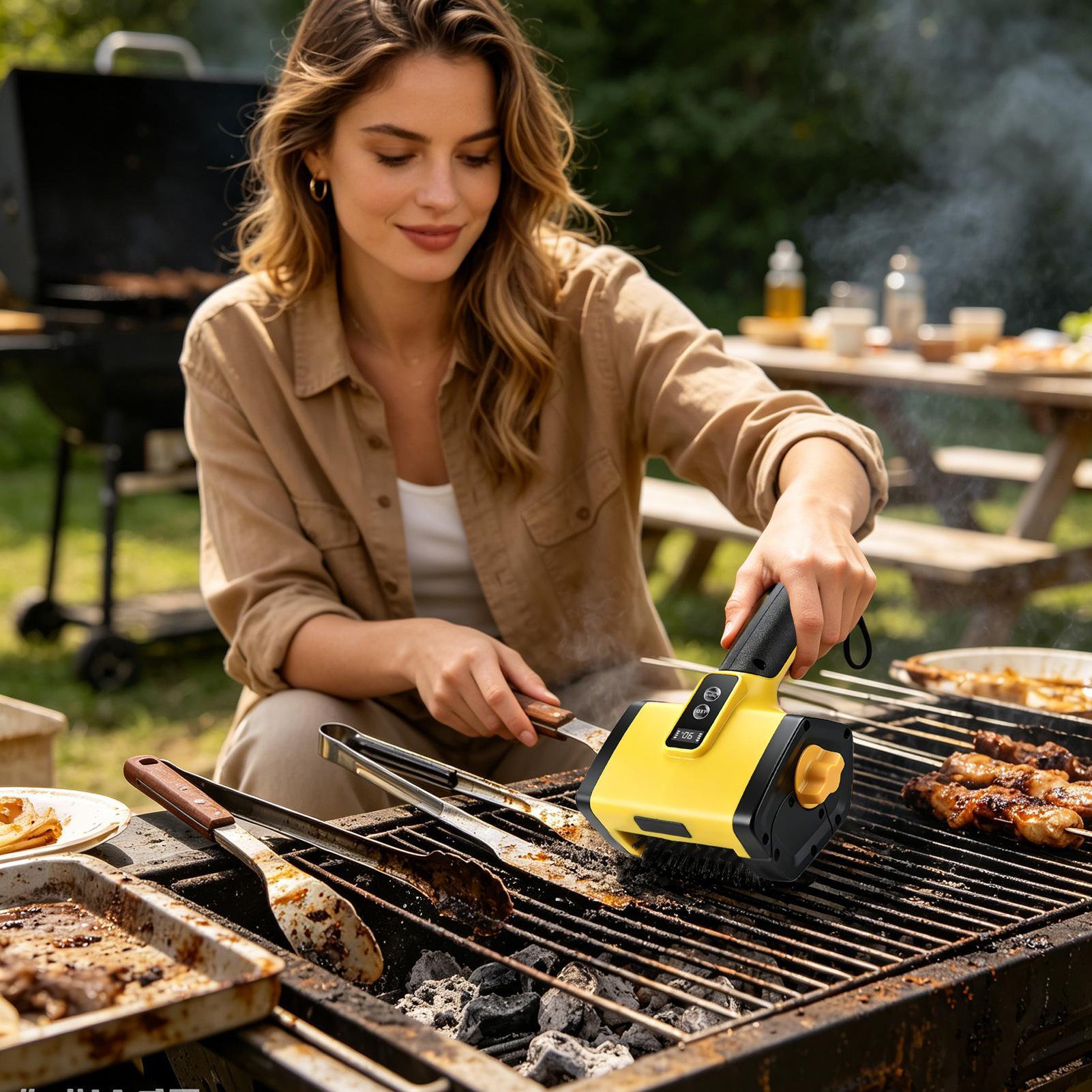 Electric Grill Cleaner 2 Power - Camping Cooking Grate recension och pris