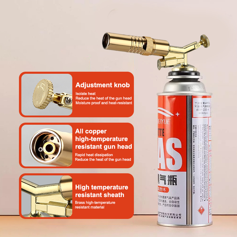Portable Welding Gas Torch Fla - Camping Cooking Burner recension och pris