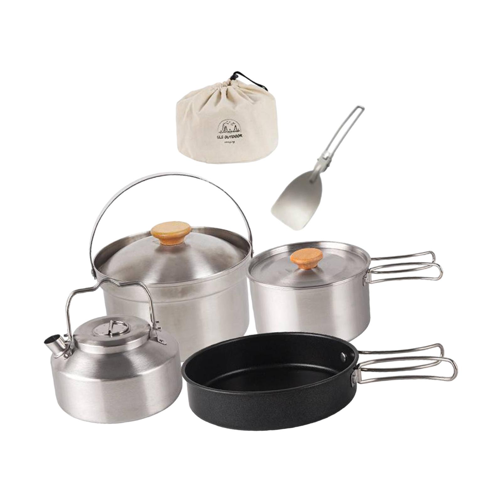 Camping Cookware Cook Gear Por - Camping Cooking Frying Pan recension och pris