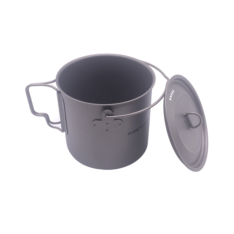 FLAME'S CREED 1100ml 1950ml Ul - Camping Cooking Frying Pan recension och pris