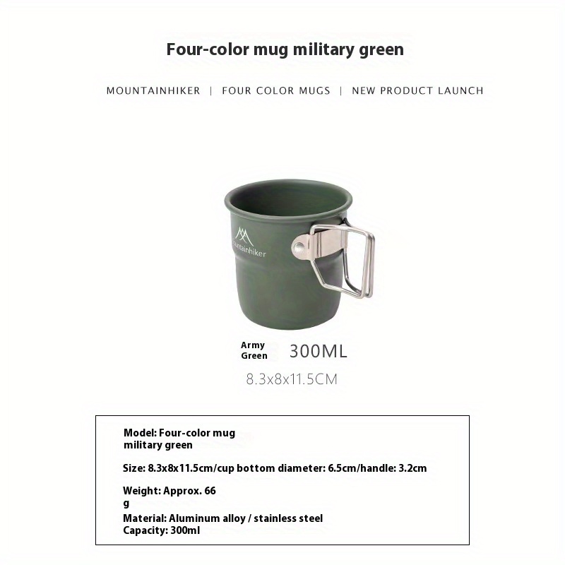Mountainhiker Camping Cups Alu - Camping Cooking And Dining Set recension och pris