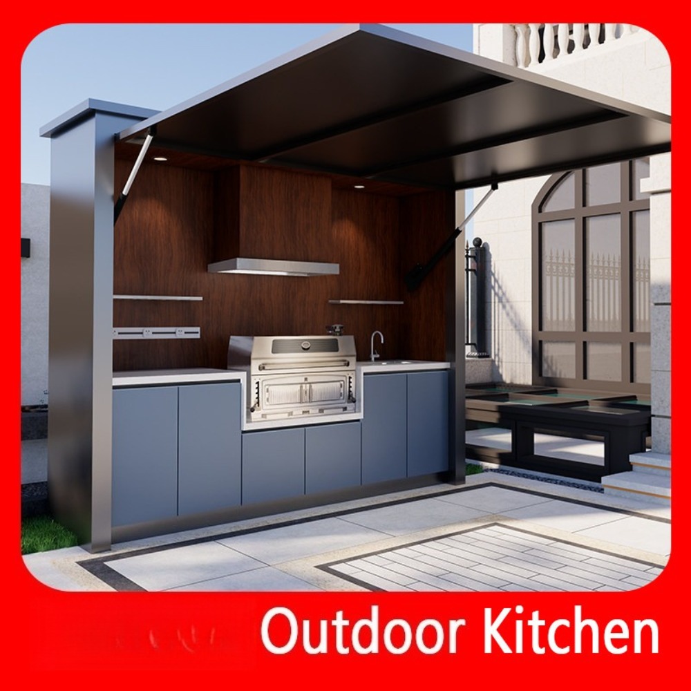Mobile Outdoor Kitchen Island  - Camping Cooking And Dining Set recension och pris