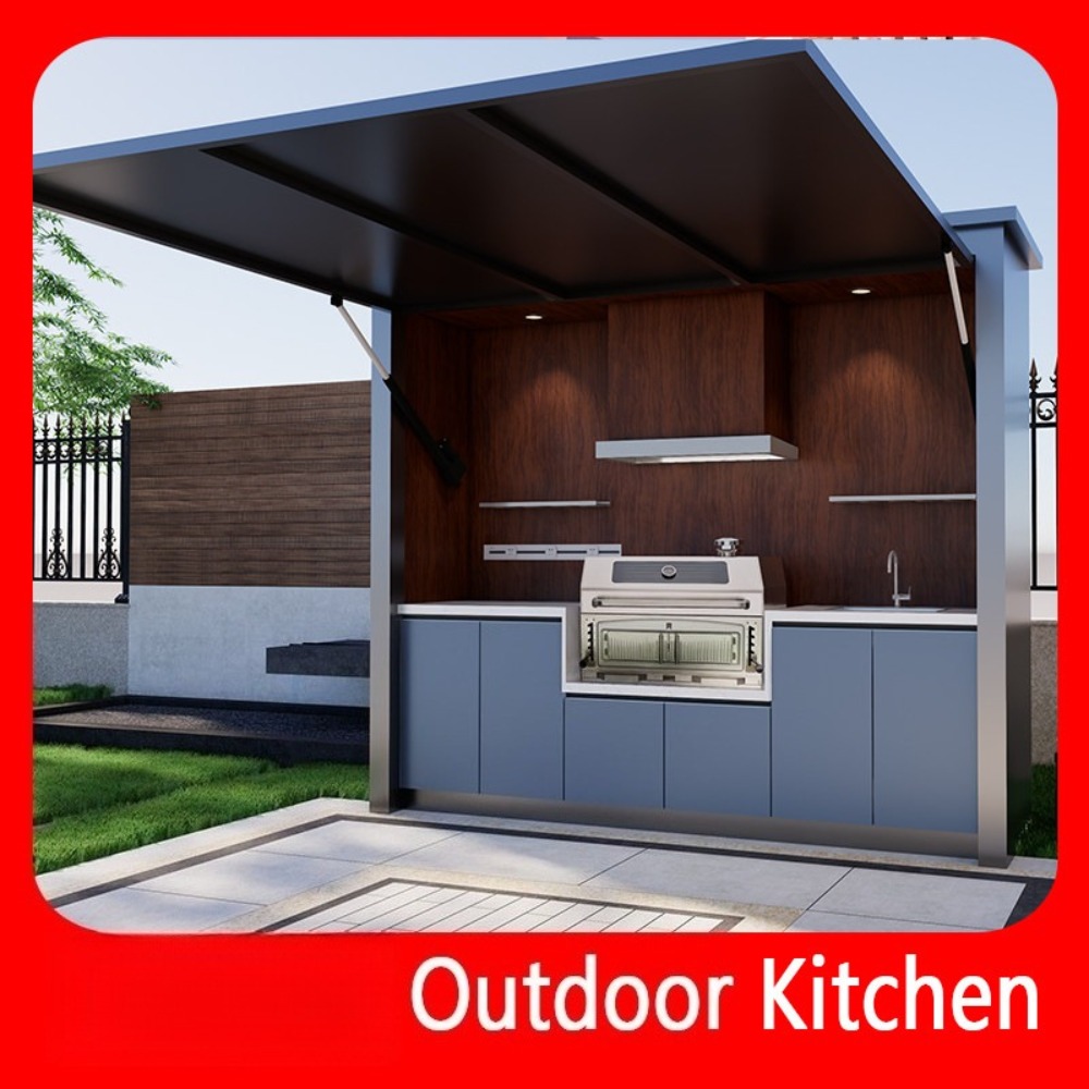 Mobile Outdoor Kitchen Island  - Camping Cooking And Dining Set recension och pris