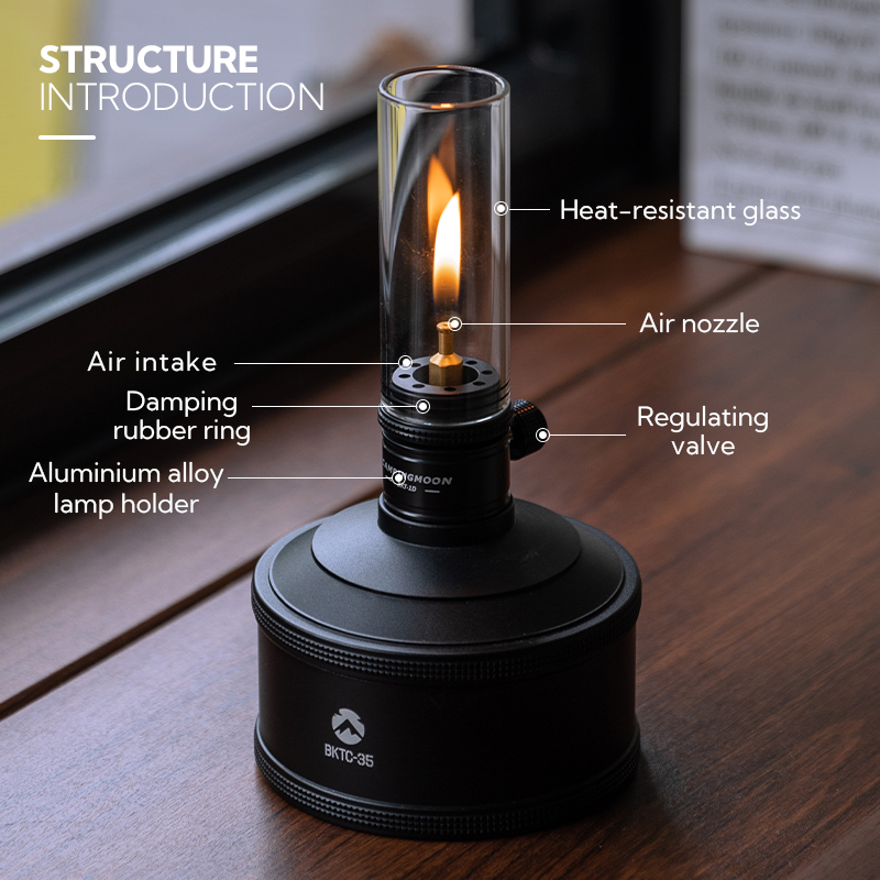 CAMPINGMOON Atmosphere Candle  - Camping Cooking Burner recension och pris