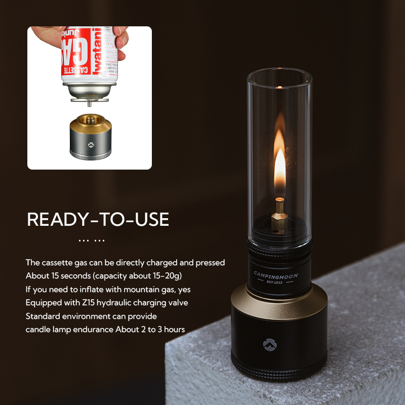 CAMPINGMOON Atmosphere Candle  - Camping Cooking Burner recension och pris