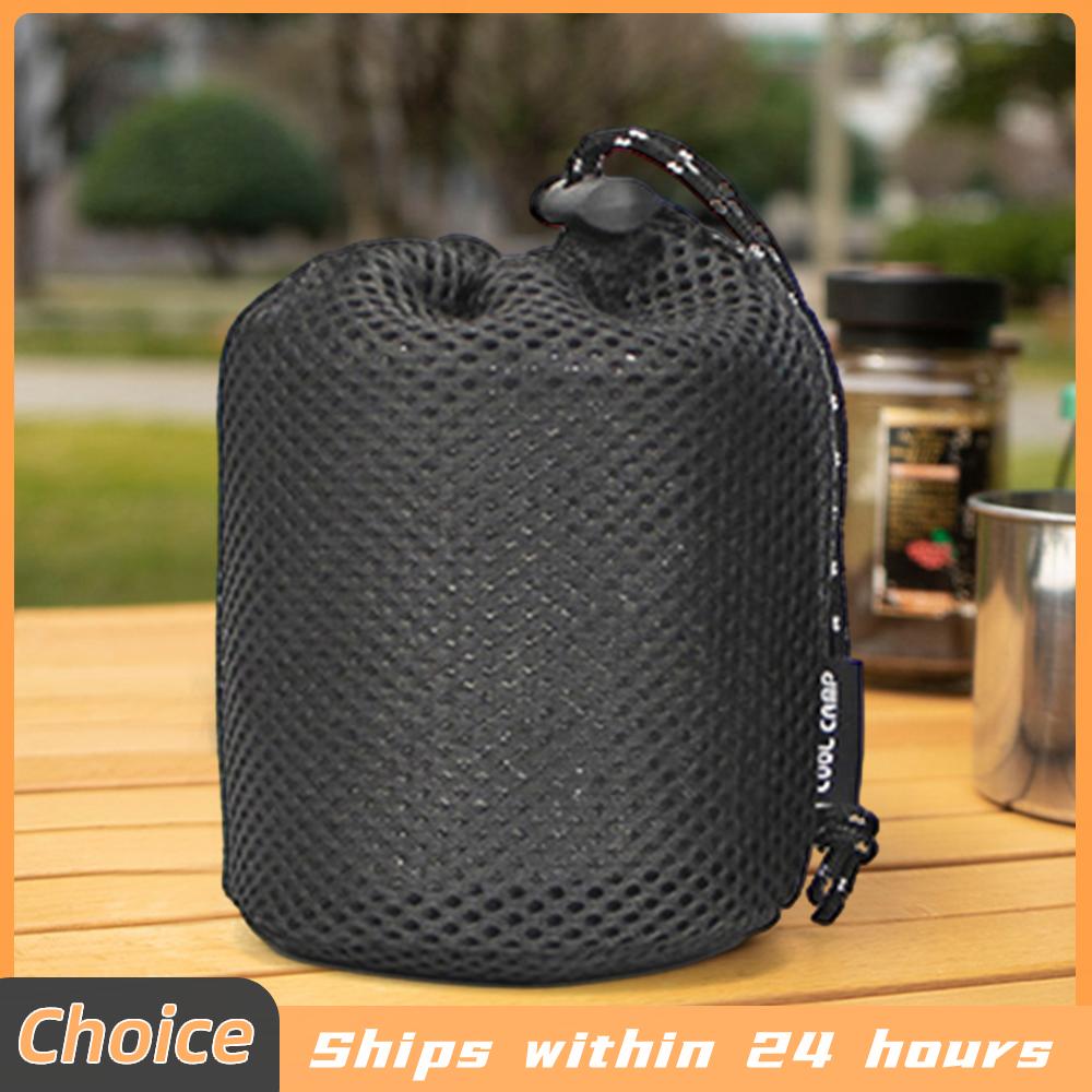Outdoor Set Pot Storage Bag Ca - Camping Cooking Pot Set recension och pris