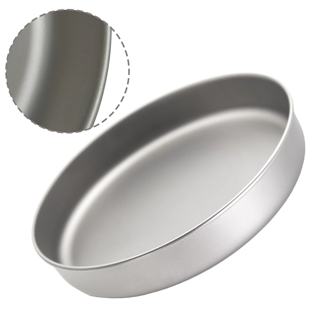 Ultralight Pure Ti Frypan Pot  - Camping Cooking Frying Pan recension och pris