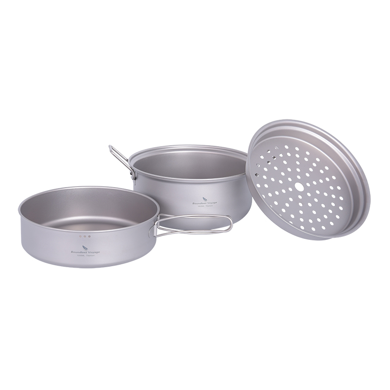Boundless Voyage Titanium Stea - Camping Cooking Frying Pan recension och pris