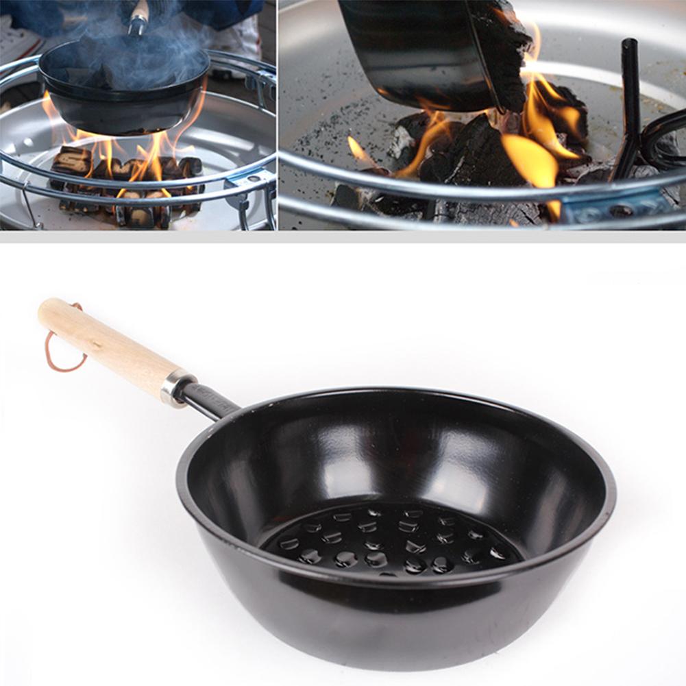 Portable Outdoor Stove Charcoa - Camping Cooking Grate recension och pris