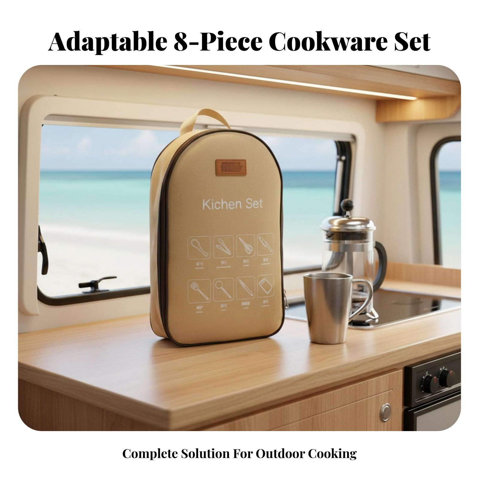Outdoor Portable Cooking Utens - Camping Cooking And Dining Set recension och pris