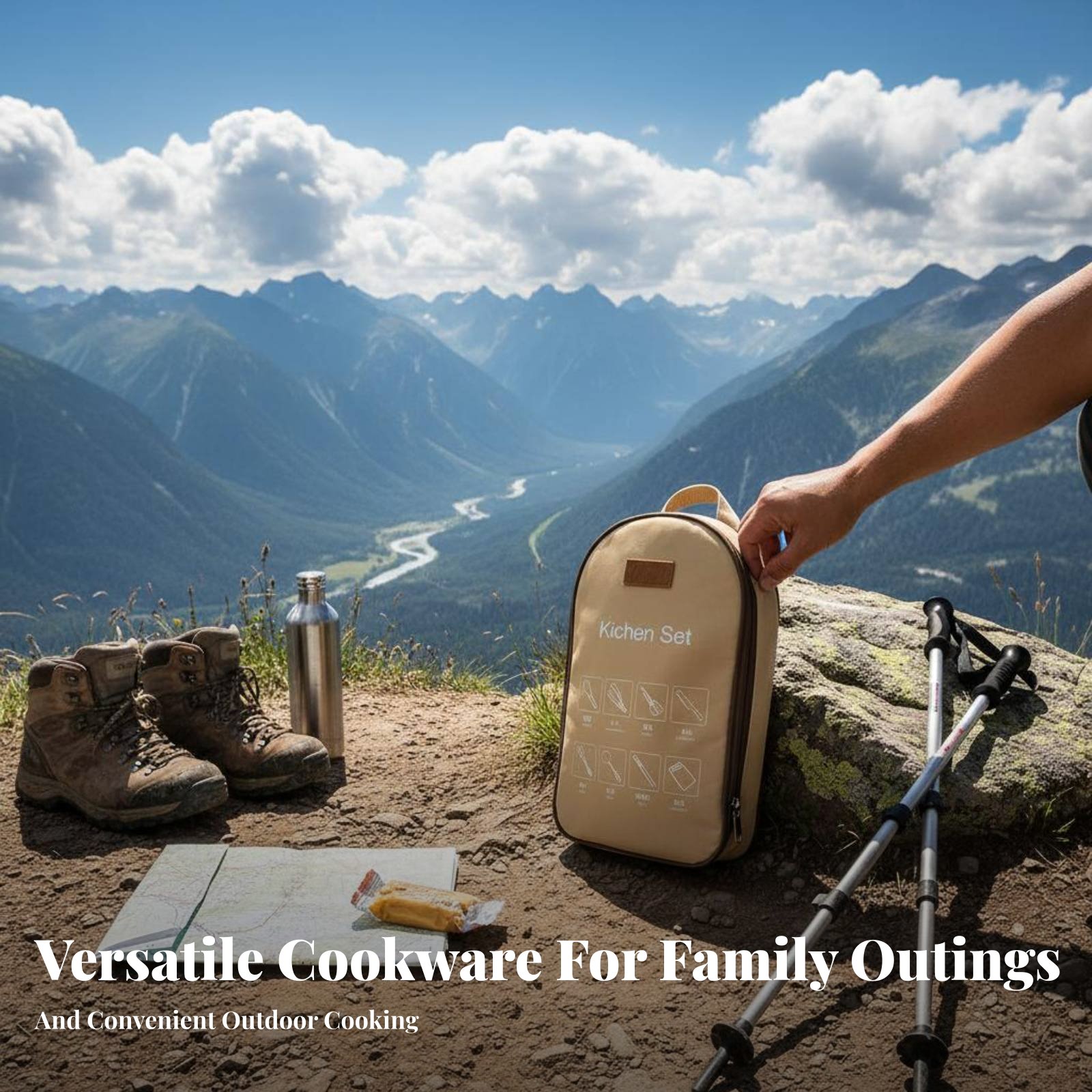 Outdoor Portable Cooking Utens - Camping Cooking And Dining Set recension och pris