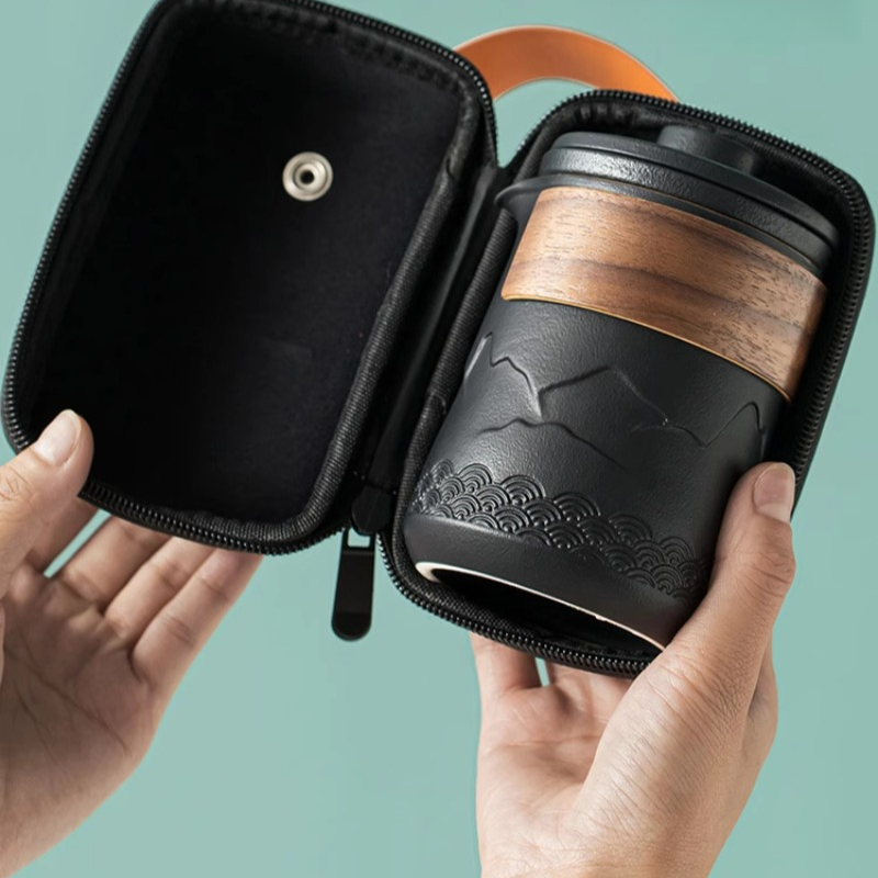 Portable Travel Tea Set One Po - Camping Cooking Gear recension och pris
