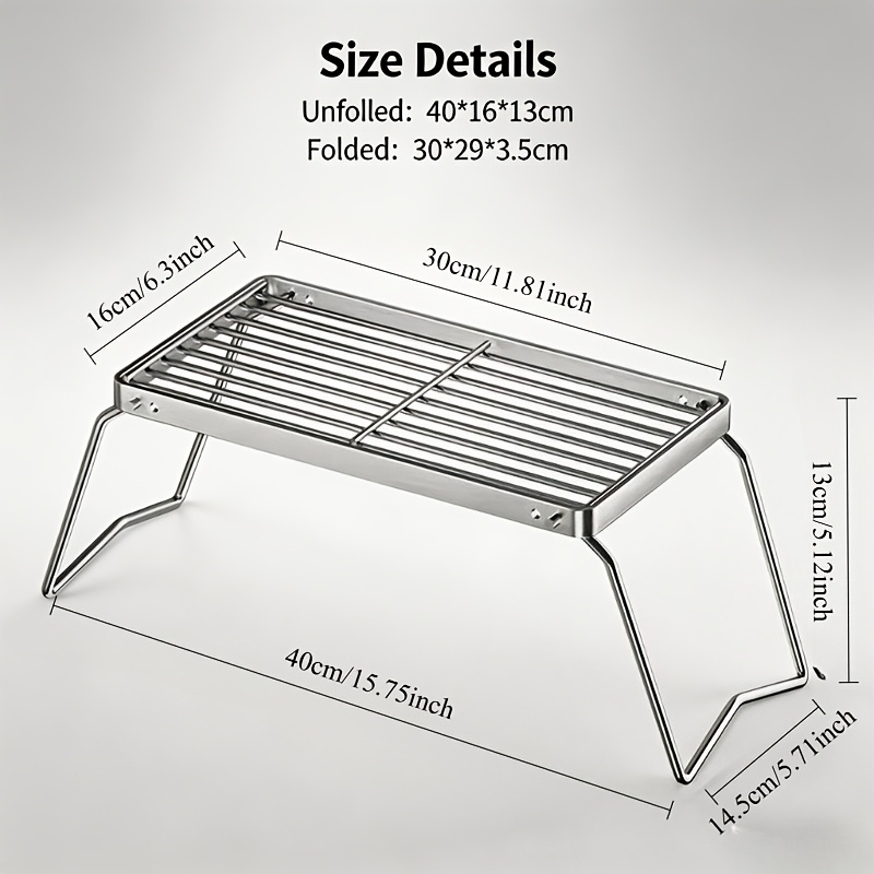 Portable Foldable Stainless Ca - Camping Cooking Gear recension och pris