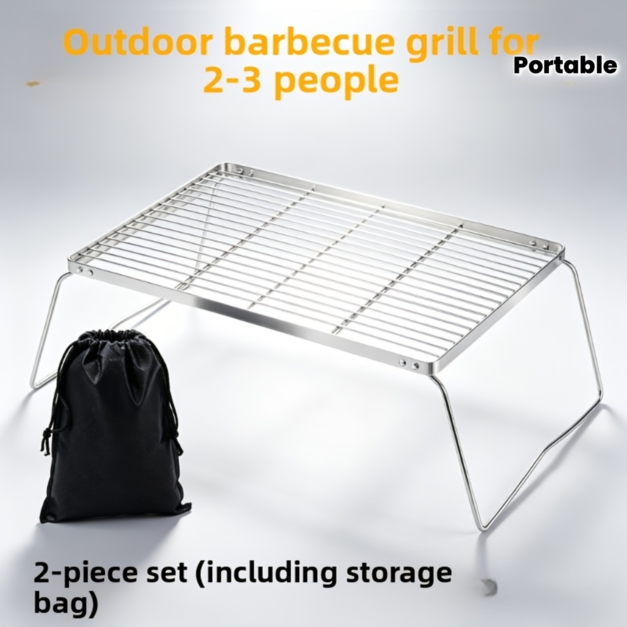 Portable Foldable Stainless Ca - Camping Cooking Gear recension och pris