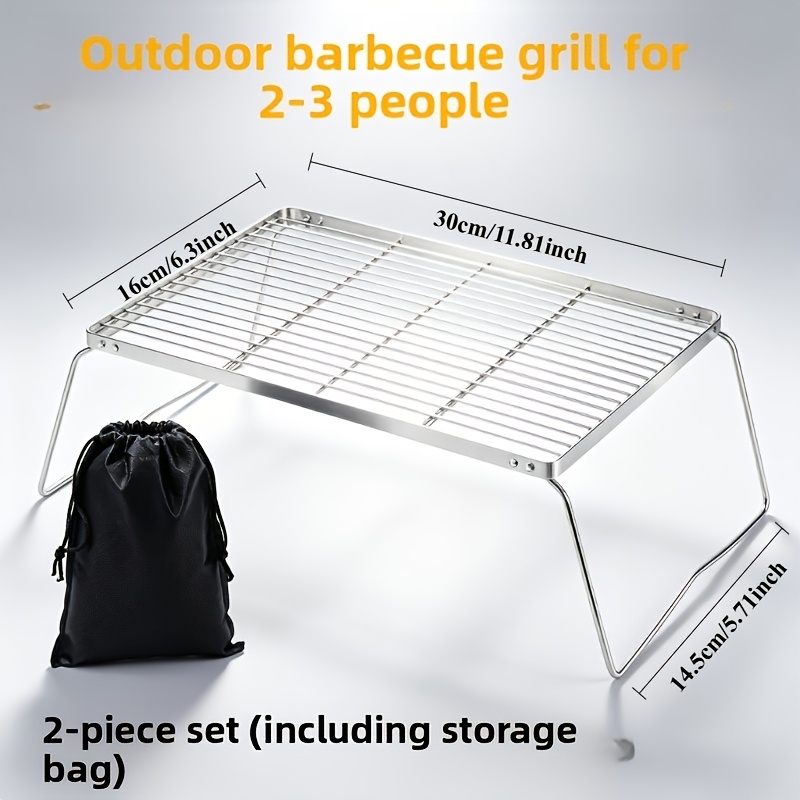 Portable Foldable Stainless Ca - Camping Cooking Gear recension och pris