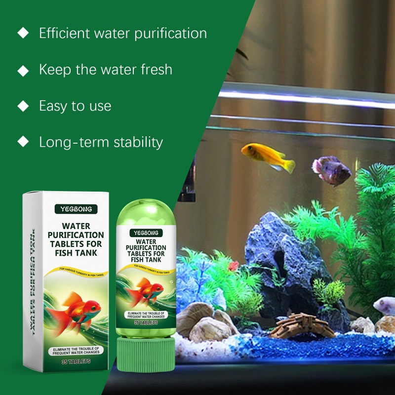 Fish Tank Water Purification T - Water Purification Tablet recension och pris