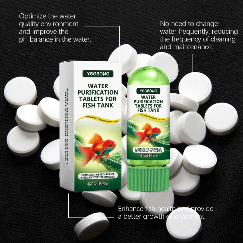 Fish Tank Water Purification T - Water Purification Tablet recension och pris
