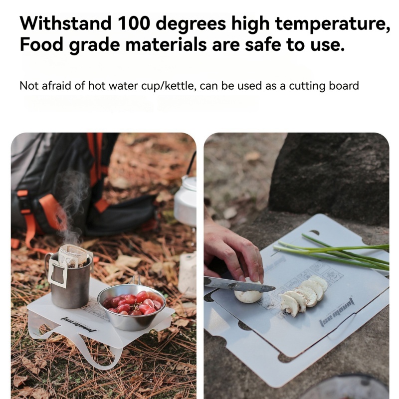 Outdoor PP Board Folding Table - Camping Cooking And Dining Set recension och pris