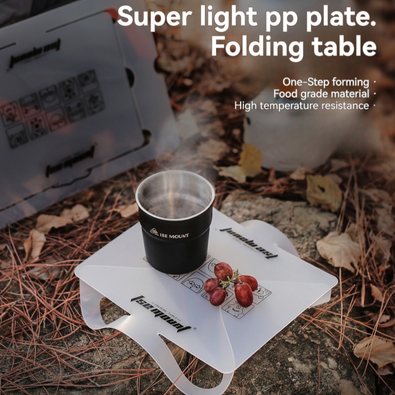 Outdoor PP Board Folding Table - Camping Cooking And Dining Set recension och pris