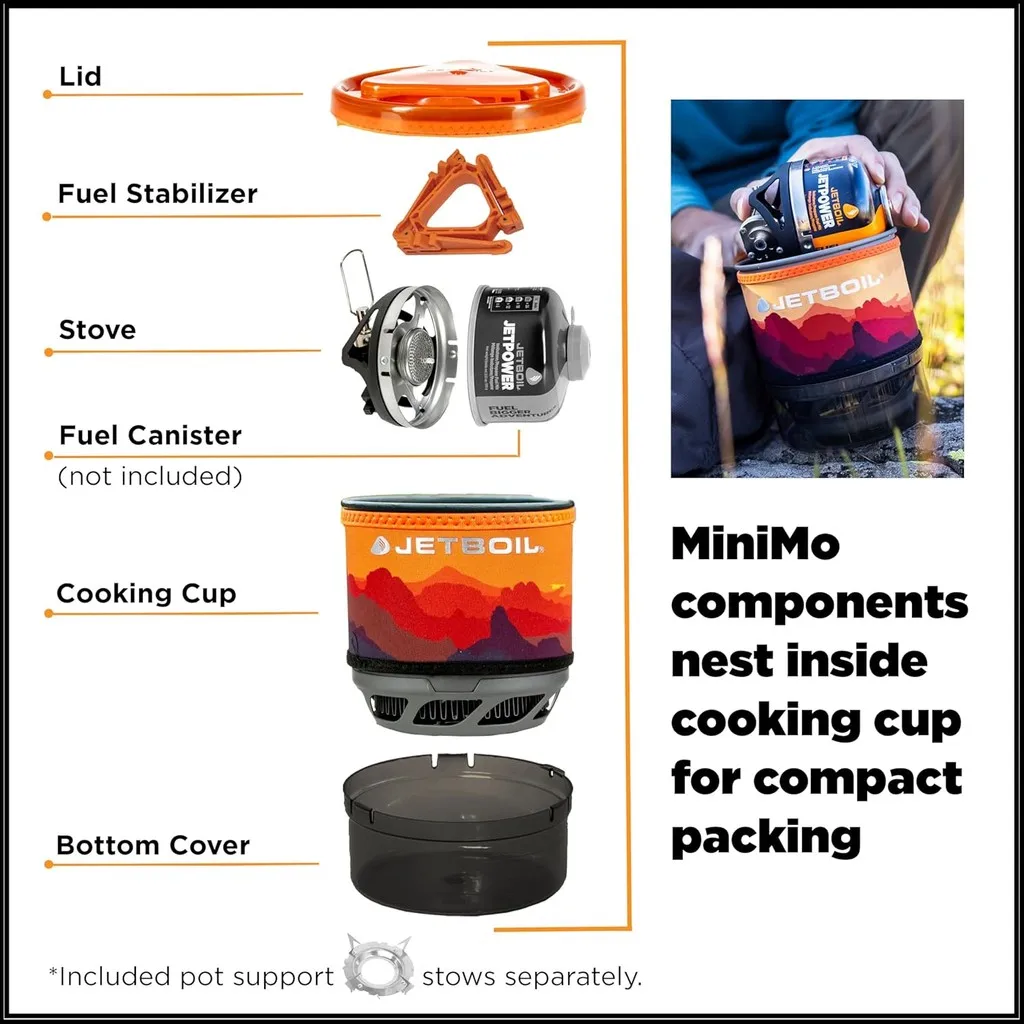 Jetboil MiniMo Camping and Bac - Camping Cooking Jetboil recension och pris