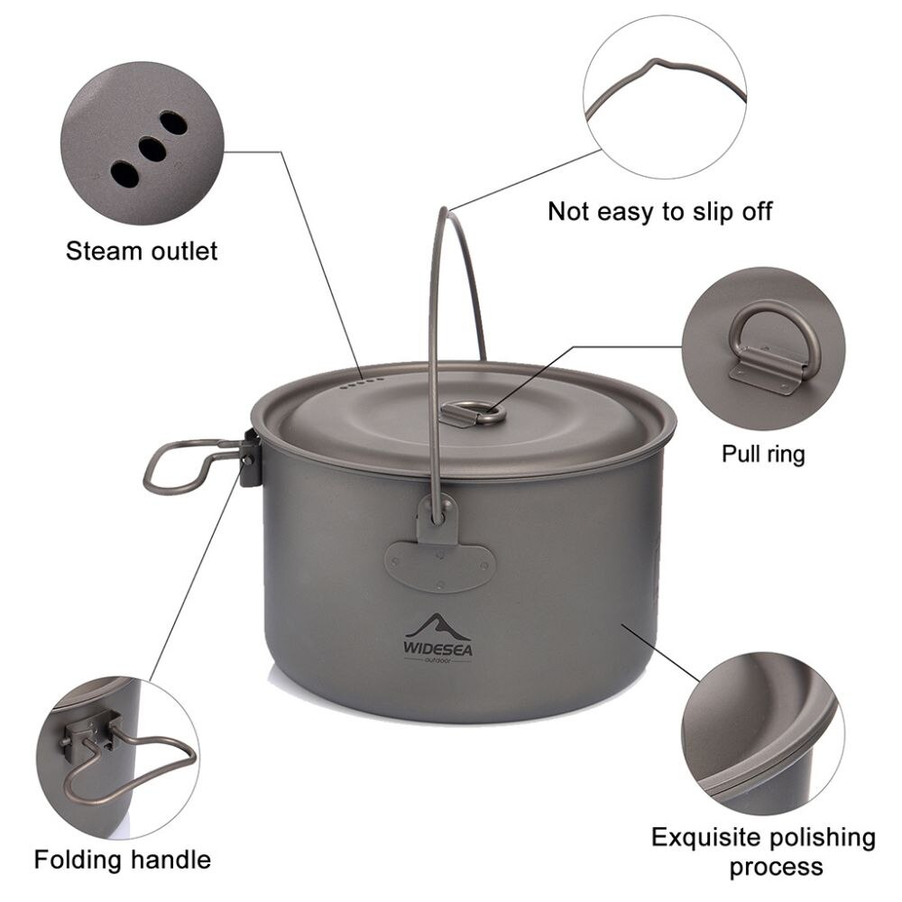 Widesea Camping Tableware Tita - Camping Cooking Frying Pan recension och pris