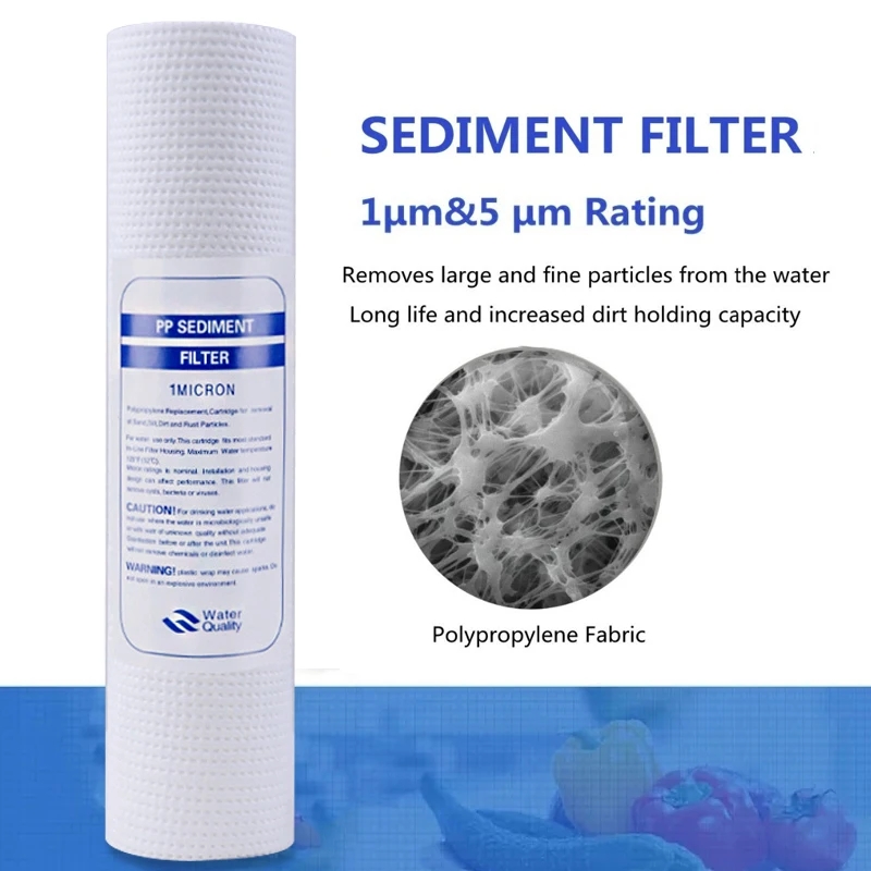 10pcs 10 INCH 1&5 Micron 120g/ - Water Purification Tablet recension och pris