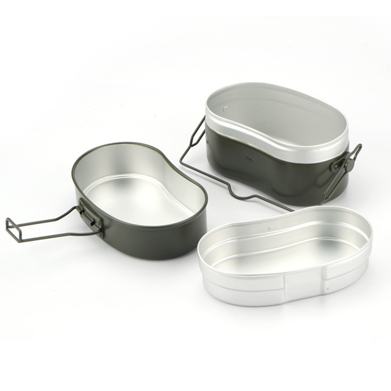 Aluminum Lunch Box Cookware Ou - Camping Cooking Kit Box recension och pris