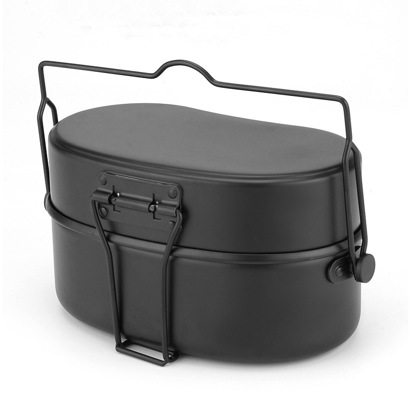 Aluminum Lunch Box Cookware Ou - Camping Cooking Kit Box recension och pris