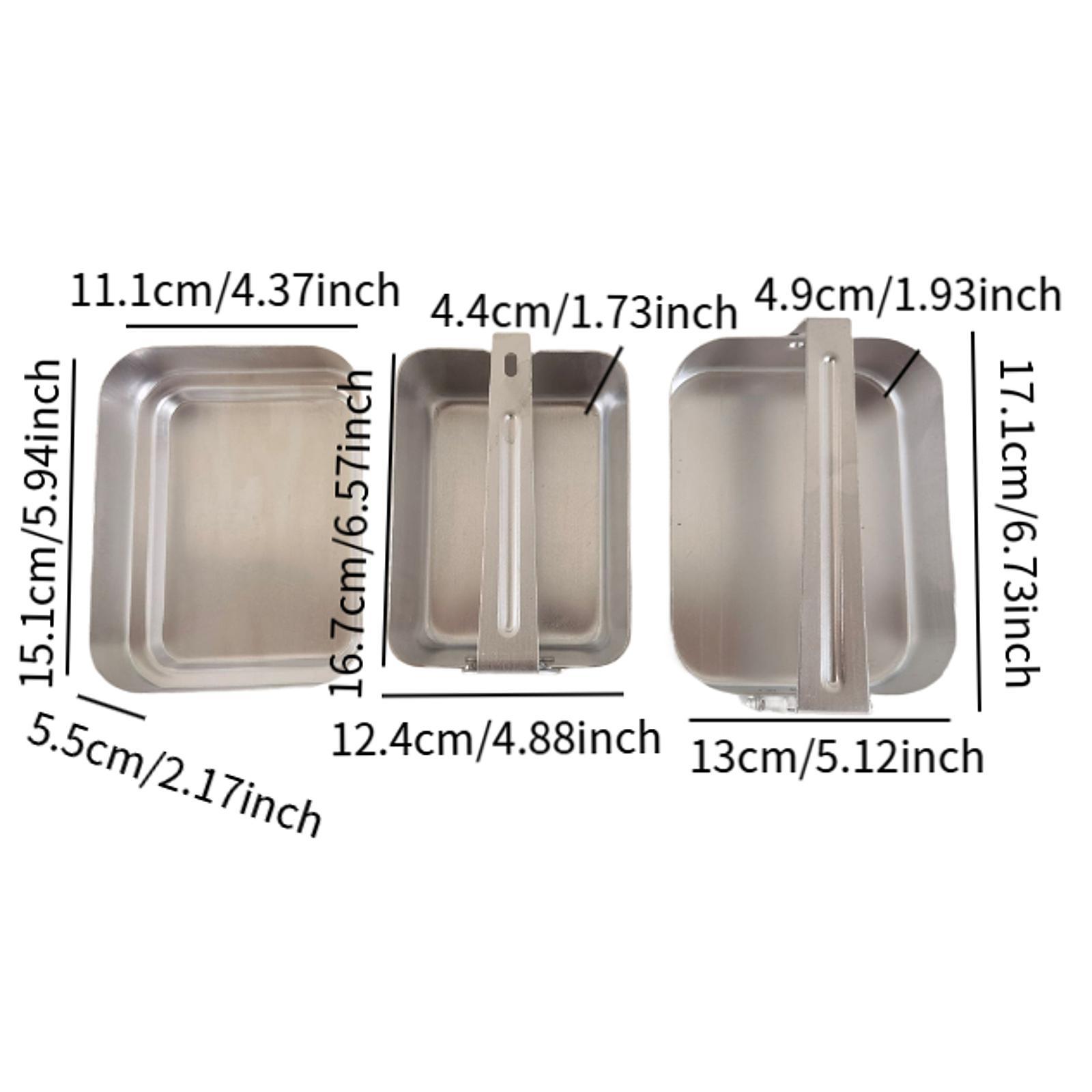 Camping Mess Tin Camping Cookw - Camping Cooking Kit Box recension och pris