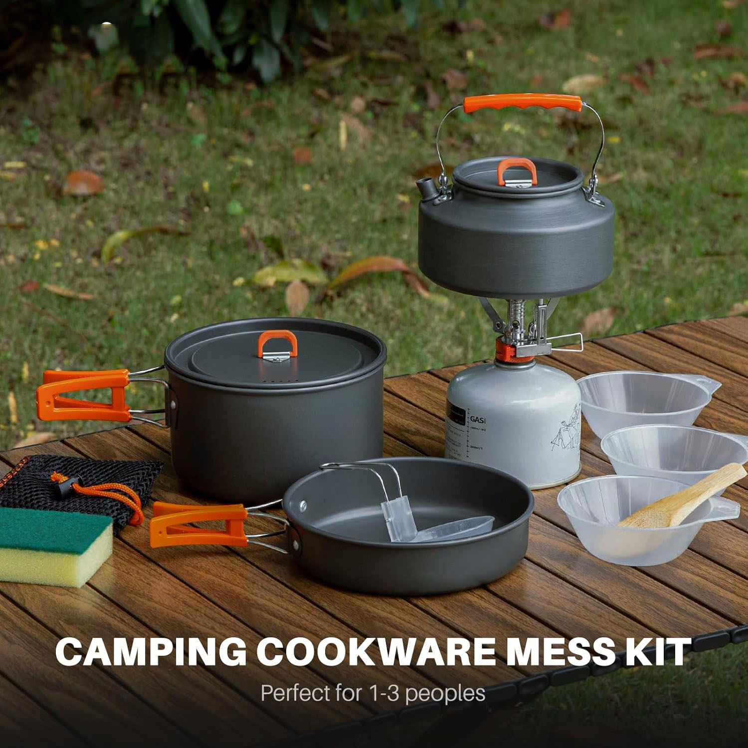 Camping Cookware Camping Pot a - Camping Cooking Pot Set recension och pris