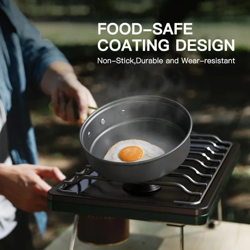 Camping Cooking Set, Outdoor K - Camping Cooking Pot Set recension och pris