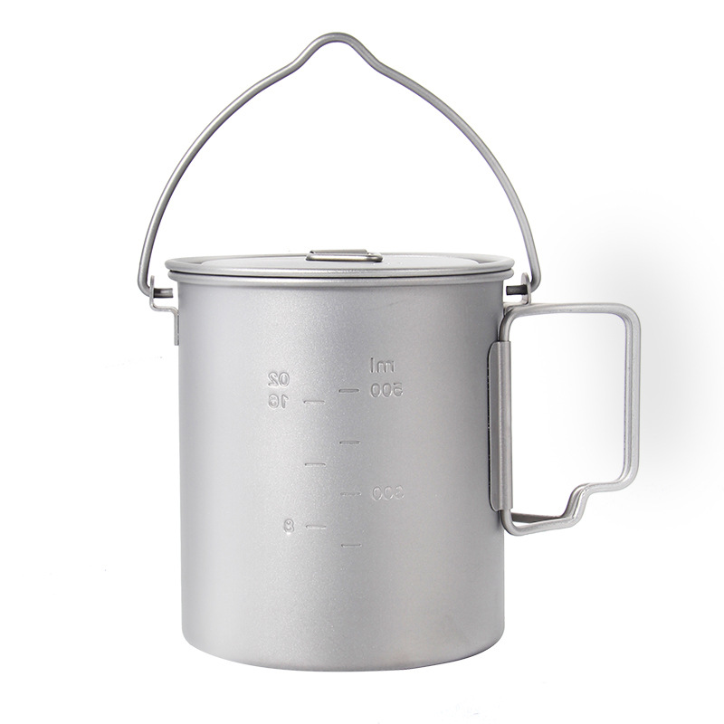 Outdoor Picnic Titanium Cookin - Camping Cooking Pan recension och pris