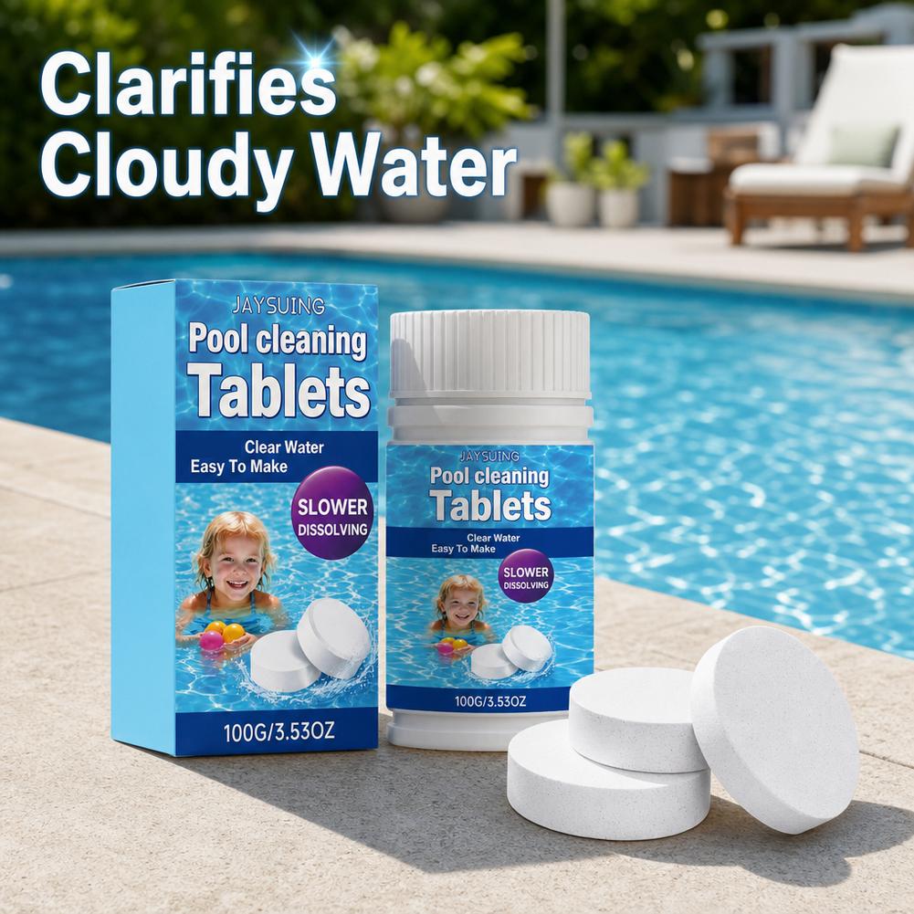 Pool Cleaning Tablets Multi-Pu - Water Purification Tablet recension och pris