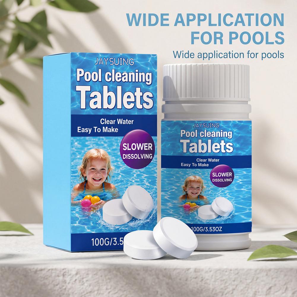Pool Cleaning Tablets Multi-Pu - Water Purification Tablet recension och pris