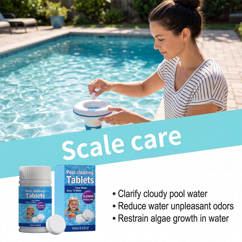 Pool Cleaning Tablets Multi-Pu - Water Purification Tablet recension och pris