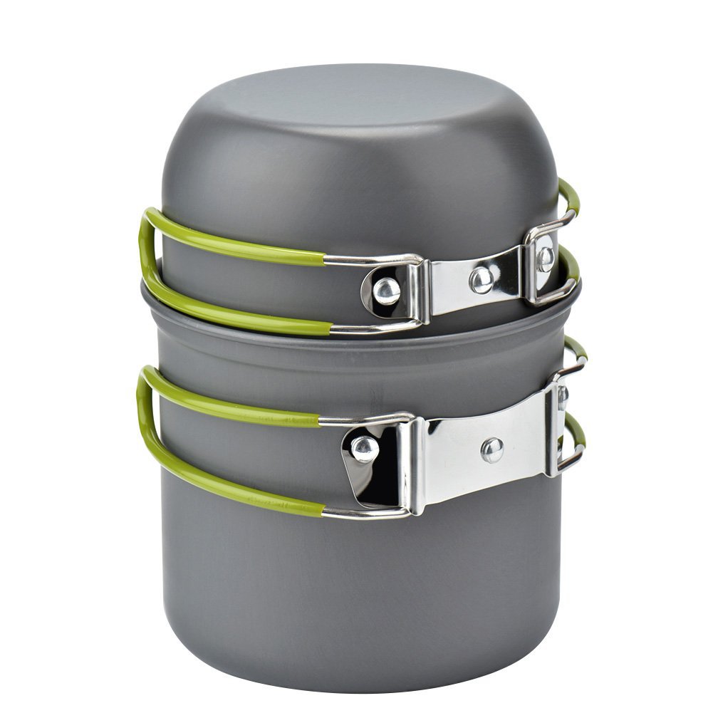 Camping Cookware Kit with Stov - Camping Cooking Kit Box recension och pris
